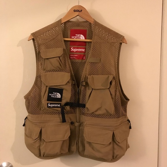 Supreme x The North Face Multi Pocket Mesh Vest M